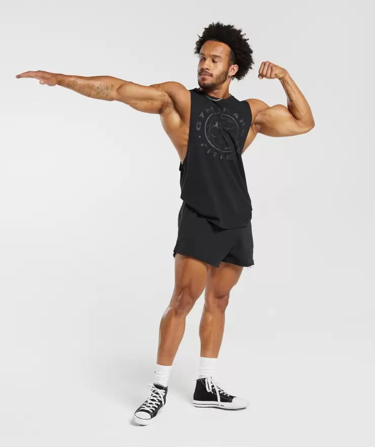 Heritage Washed Crew, Oversized Fit, Onyx Grey | L - Image 10