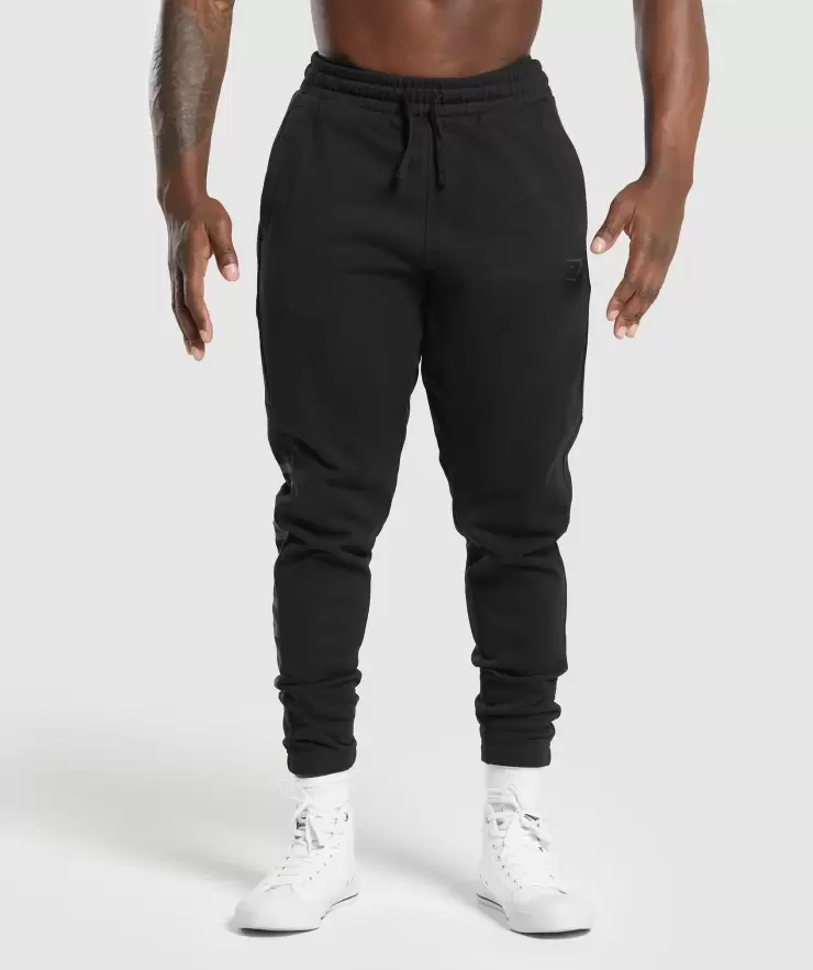 Power Joggers, Oversized Fit, Black | XL