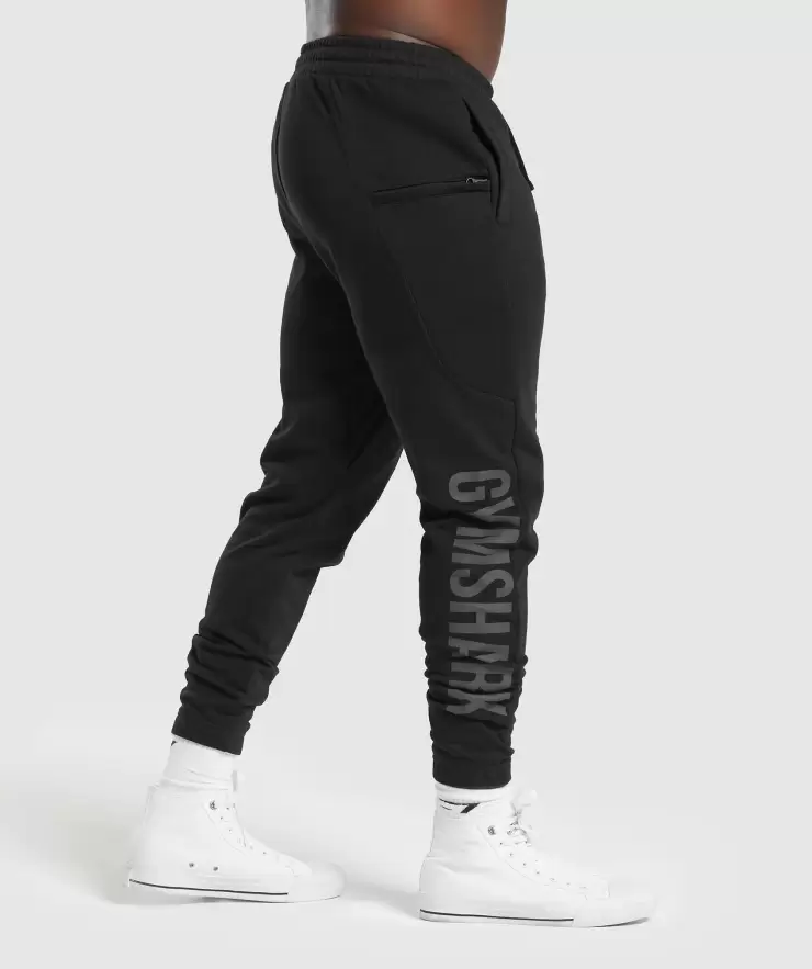 Power Joggers, Oversized Fit, Black | XL - Image 6