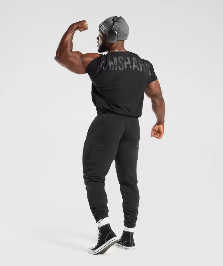 Power T-Shirt, Oversized Fit, Black |XXL - Image 6