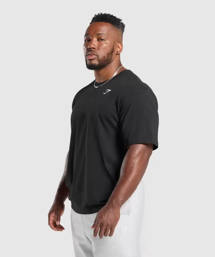 Power T-Shirt (Special Edition). Oversized Fit, Black | L - Image 7